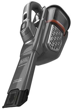 Black and Decker Rechargeable Car Vacuum with Longer Battery Life and More Suction Power