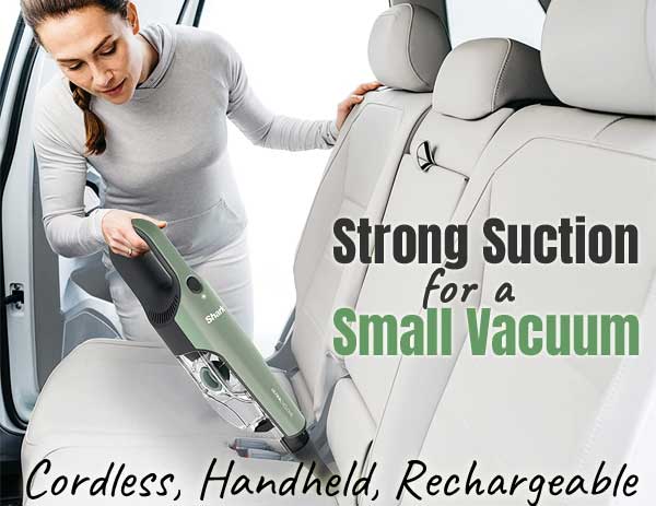 Shark UltraCyclone Cordless Car Vacuum with Strong Suction