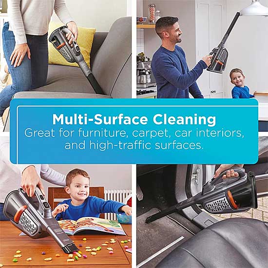 Multi-Purpose Handheld Vacuum for Home, Work, Car