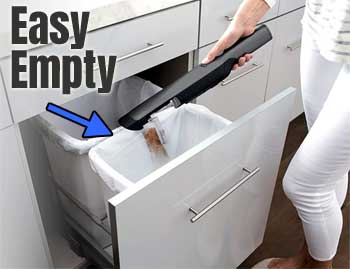 One-Touch Easy Empty for Shark Handheld Vacuum