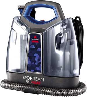 Bissell SpotClan ProHeat Steam Portable Cleaning Vacuum for Cars, Furniture, Carpets