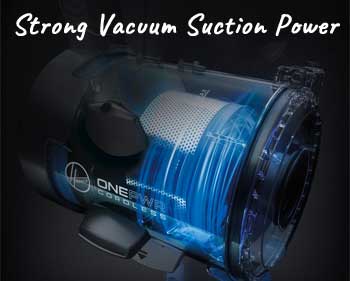 Strong Cyclonic Vacuum Suction Power