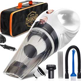 ThisWorx 12V Vacuum Kit with Brush, Nozzle, Filters